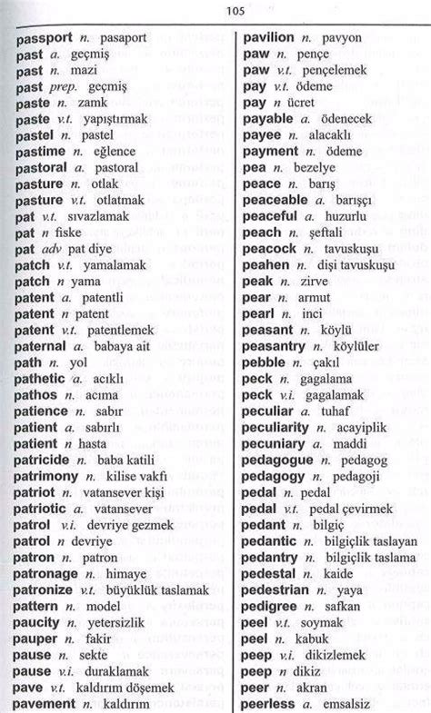 Turkish Visual Vocabulary Builder