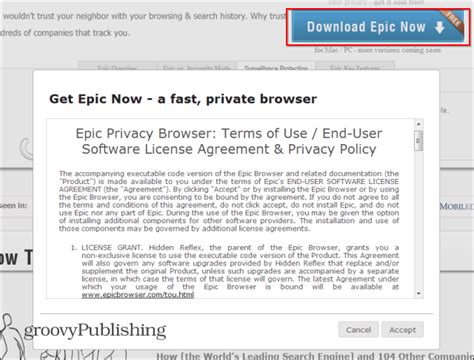 Epic Privacy Browser Latest