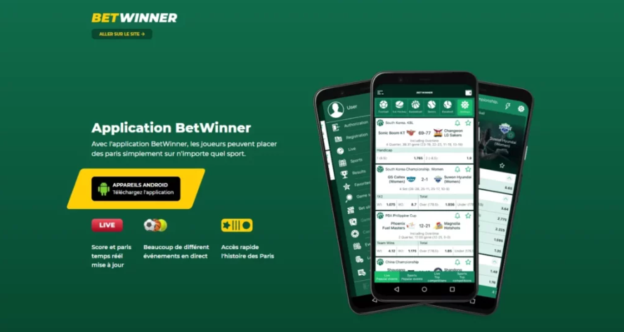 Découvrez Betwinner APK  L'application incontournable pour parier Découvrez Betwinner APK  L'application incontournable pour parier