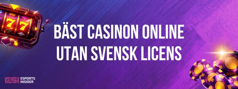 Nya casino utan svensk licens - En Guide till Alternativen